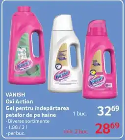 Selgros Vanish Oxi Action Ofertă