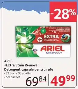 Selgros ARIEL +Extra Stain Removal Ofertă