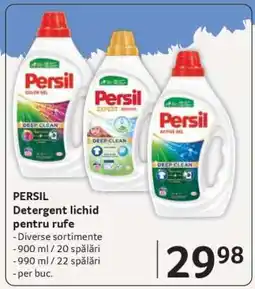 Selgros PERSIL Detergent lichid pentru rufe Ofertă
