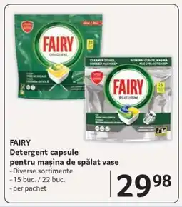 Selgros FAIRY Ofertă