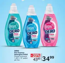 Selgros Dero Pro Express Detergent lichid Ofertă