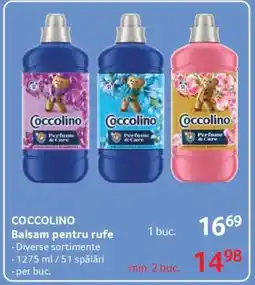 Selgros COCCOLINO Balsam pentru rufe Ofertă