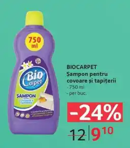 Selgros BIOCARPET Șampon pentru covoare și tapițerii Ofertă