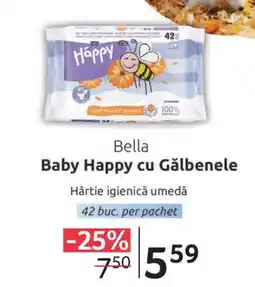Selgros Bella Baby Happy cu Gălbenele Ofertă