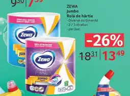 Selgros ZEWA Jumbo Rola de hârtie Ofertă