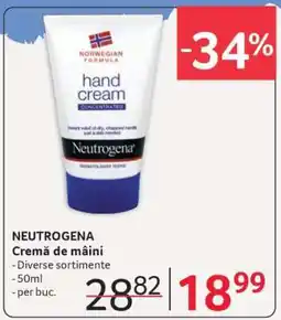 Selgros Neutrogena Cremă de mâini Ofertă