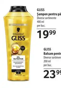 Selgros GLISS Șampon pentru păr Ofertă