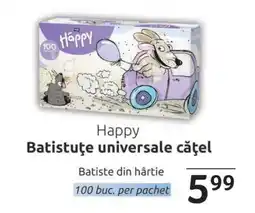 Selgros Happy Batiste universale cățel Ofertă