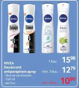 Selgros NIVEA Deodorant antiperspirant spray Ofertă