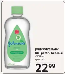 Selgros JOHNSON’S BABY Ulei pentru bebeluși Ofertă