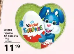 Selgros KINDER Figurinǎ din ciocolată Ofertă