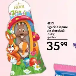 Selgros HEIDI Figurinǎ iepure din ciocolată Ofertă