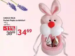 Selgros CHOCO PACK Pachet Paşte cu dulciuri Ofertă