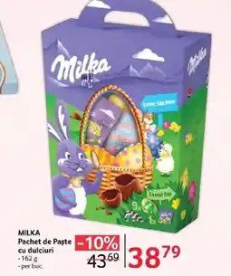 Selgros MILKA Pachet de Paşte cu dulciuri Ofertă
