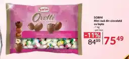 Selgros SORINI Mini ouă din ciocolată cu lapte Ofertă