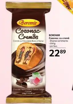Selgros BOROMIR Cozonac cu cremă Ofertă