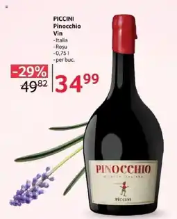 Selgros PICCINI Pinocchio Vin Ofertă