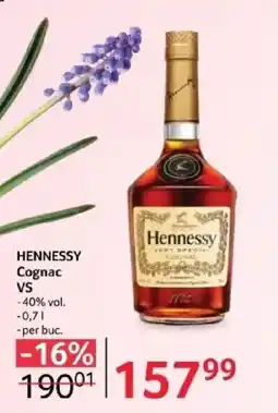 Selgros HENNESSY Cognac VS Ofertă