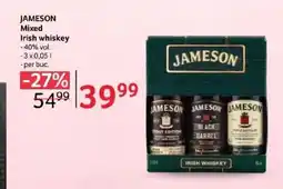 Selgros JAMESON Mixed Irish whiskey Ofertă