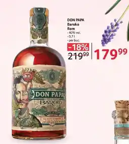 Selgros DON PAPA Baroko Rom Ofertă