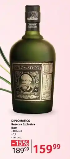 Selgros DIPLOMATICO Reserva Exclusiva Rom Ofertă