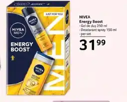 Selgros NIVEA Energy Boost Ofertă