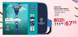 Selgros GILLETTE Mach3 UEFA GiftSet Ofertă