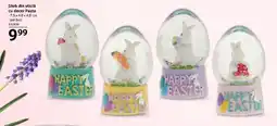Selgros Glob din sticlă cu decor Paște Ofertă