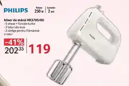 Selgros PHILIPS Mixer de mână HR3705/00 Ofertă