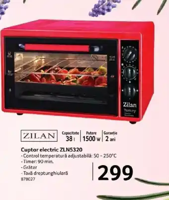 Selgros ZILAN Cuptor electric ZLN5320 Ofertă