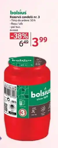 Selgros Rezervă candelǎ nr. 3 Ofertă