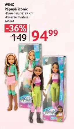 Selgros WINX Păpuşă iconic Ofertă