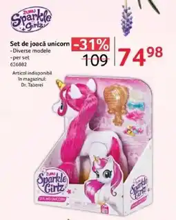 Selgros Set de joacă unicorn Ofertă