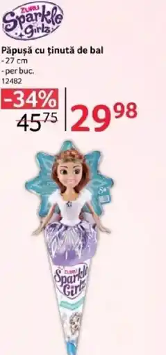 Selgros Girlz Păpuşă cu ţinută de bal Ofertă