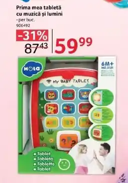 Selgros Prima mea tabletǎ cu muzică şi lumini Ofertă