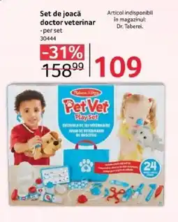 Selgros Set de joacă doctor veterinar Ofertă