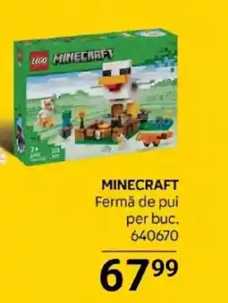 Selgros LEGO Minecraft Ofertă