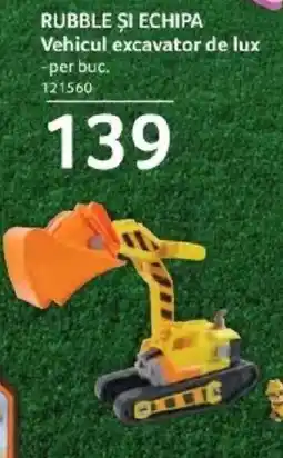 Selgros RUBBLE ȘI ECHIPA Vehicul excavator de lux Ofertă