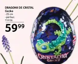 Selgros DRAGONII DE CRISTAL Gecko Ofertă