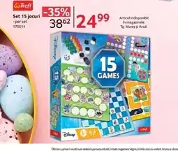 Selgros Set 15 jocuri Ofertă