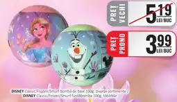 CBA DISNEY Classic/Frozen/Smurf bombă de baie Ofertă