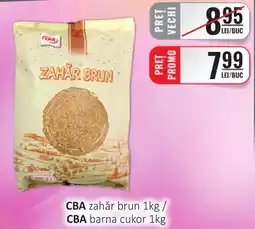 CBA CBA zahăr brun Ofertă
