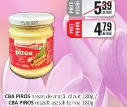 CBA CBA PIROS hrean de masă, răzuit Ofertă