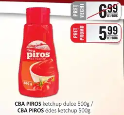 CBA CBA PIROS ketchup dulce Ofertă
