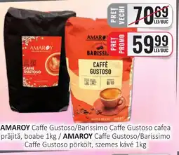 CBA AMAROY Caffe Gustoso/Barissimo Caffe Gustoso cafea prăjită, boabe Ofertă