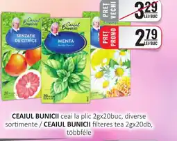 CBA CEAIUL BUNICII ceai la plic Ofertă