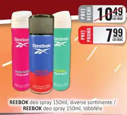 CBA REEBOK deo spray Ofertă