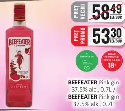 CBA BEEFEATER Pink gin 37,5% alc. Ofertă