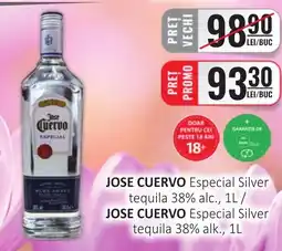 CBA JOSE CUERVO Especial Silver tequila 38% alc. Ofertă