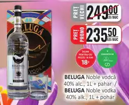 CBA BELUGA Noble vodcǎ 40% alc. Ofertă